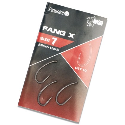 Крючки Nash Pinpoint Fang X Micro Barb 7