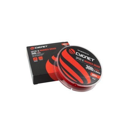 Spod & Marker Braid (30lb)(13.6kg)(0.28mm)(300m)(Red)