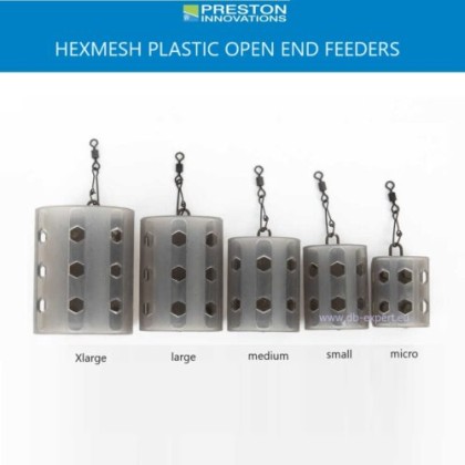 Кормушка Preston Hexmesh Plastic Open End Feeders