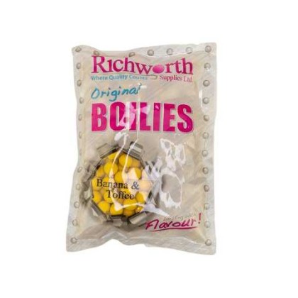 Бойлы Richworth Banana Toffee Origiginal Boilies 20mm, 1kg