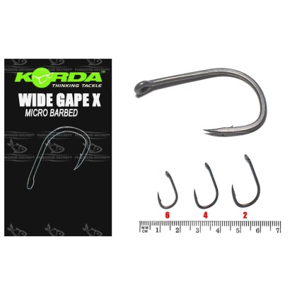 Крючки Korda Wide Gape X