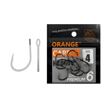 O-CP-S6-4. Carlige Carp Premium Series 6,№4 (8  buc)