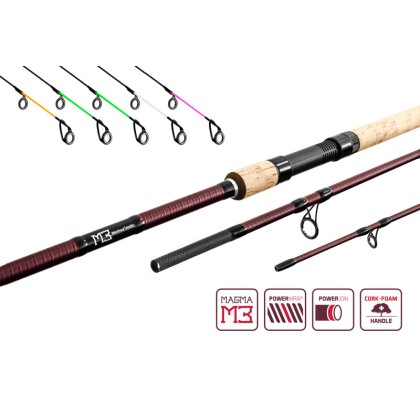 Удилище фидерное Delphin MAGMA M3 Method feeder / 3 parts | 430cm/215g