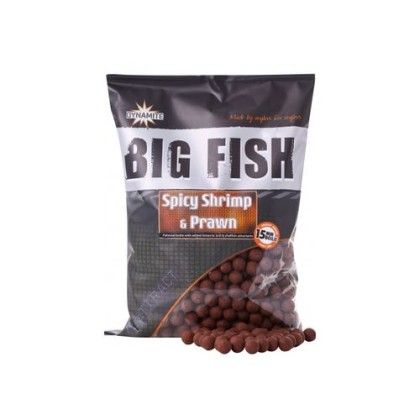 Бойлы тонущие Spicy Shrimp & Prawn - 20mm Boilie 1.8kg