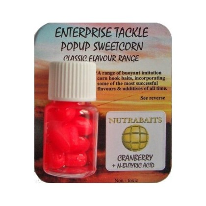 Искусственная плавающая кукуруза Enterprise Tackle Pop-up Sweetcorn Fluoro Red (красный)