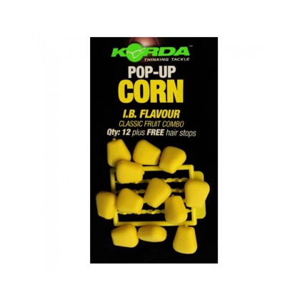 Кукуруза Korda Pop-Up Corn I.B. Yellow (фрукты) желтая плавающая