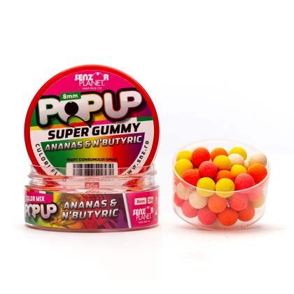 Бойлы Pop-Up Senzor  (MIX CULORI) 8mm 30g
