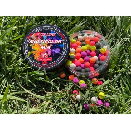 Плавающие Pop-Up 8 mm  Carp Tasty Food MulticolorMix 100 pcs
