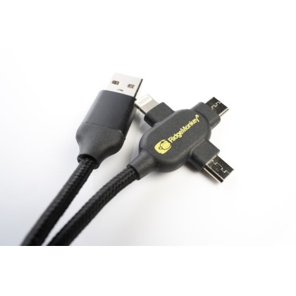 Кабель для зарядки Ridge Monkey Vault USB-A to Multi Out Cable-2m