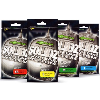 PVA пакеты Korda Solidz PVA bags S, 55X100mm - 25 Bags