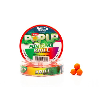 Бойлы Pop-Up Senzor FUMIGENA KRILL 8mm 25g