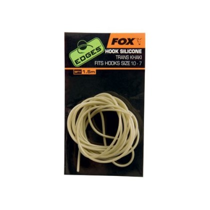 Кембрик Fox Edges hook silicone sz 10-7 trans khaki x 1.5m