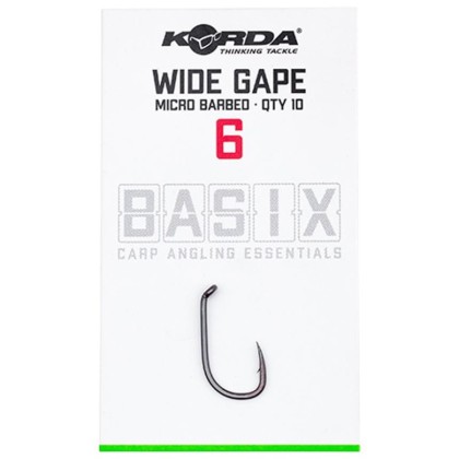 Крючки Korda Basix Wide Gape
