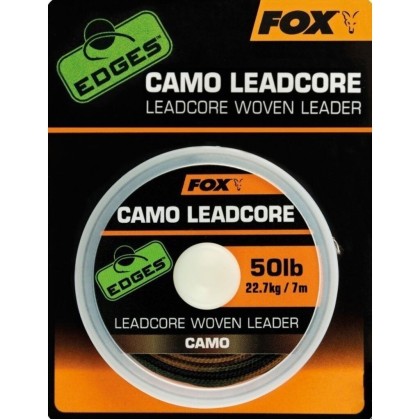 Лидкор FOX Camo Leadcore 50lb EDGES - 7m