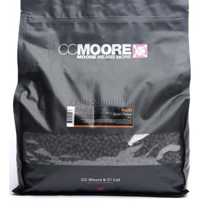 Пеллетс CCMoore Squid Pellets (Кальмар) 6mm -1kg