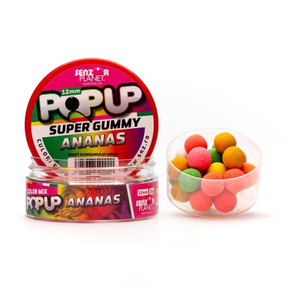 Бойлы Pop-Up Senzor (MIX CULORI) 12mm 30g
